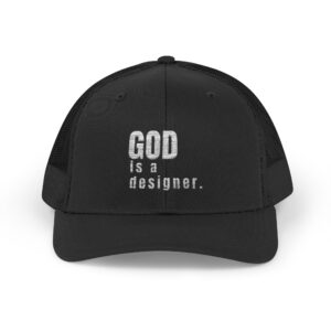 God is a Designer Snapback Trucker Cap